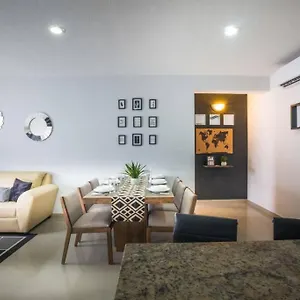 Hermoso Departamento Recién Remodelado Hasta 8 Pax Apartamento Cancún